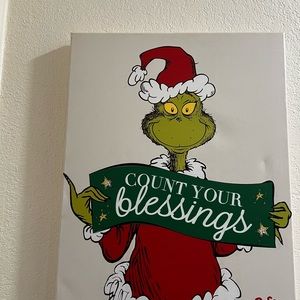 Grinch decor.